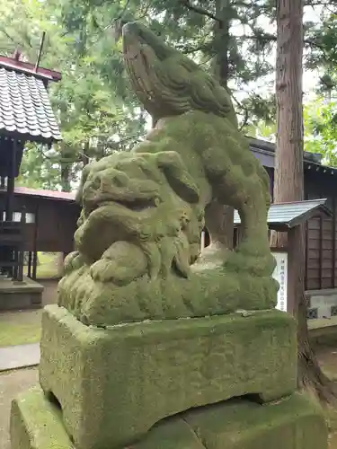 北城神明宮の狛犬