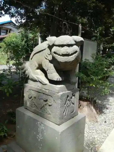 菊田神社の狛犬