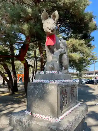 竹駒神社の狛犬