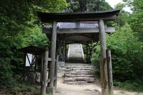 雨宮龍神社の鳥居