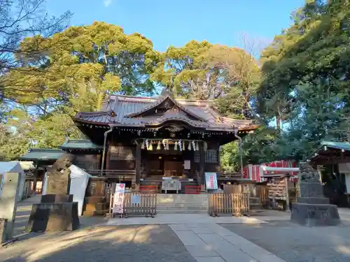 代々木八幡宮の本殿・本堂