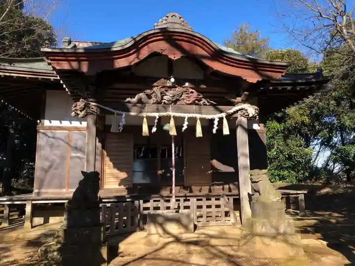 諏訪神社の本殿・本堂