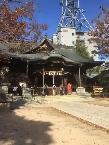 四柱神社の本殿