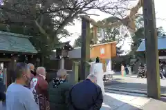 伊勢山皇大神宮の鳥居