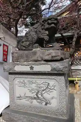 湯島天満宮の狛犬