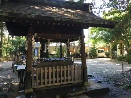 代々木八幡宮の手水舎