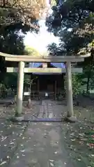 旧稲生神社の鳥居