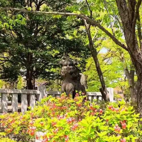 彌彦神社　(伊夜日子神社)の狛犬