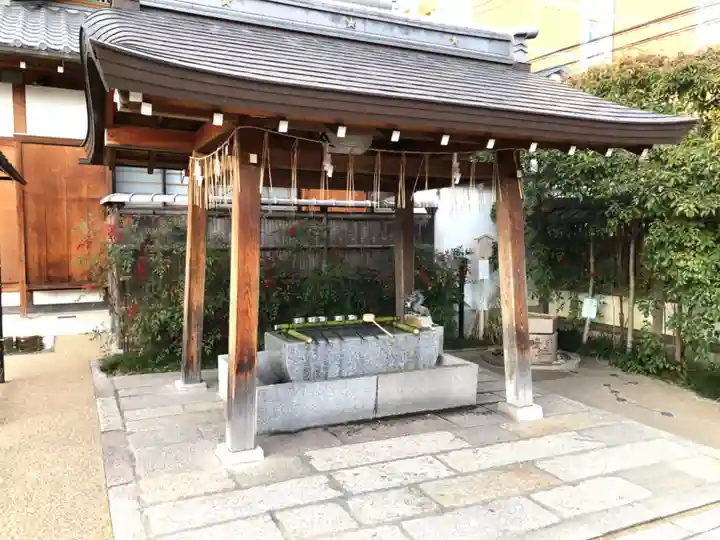 晴明神社の手水舎