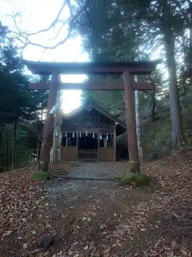 墨縄神社の鳥居