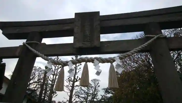 薭田神社の鳥居