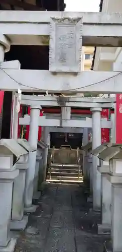 上千葉香取神社の鳥居