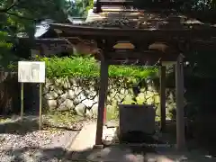 阿伎留神社の手水