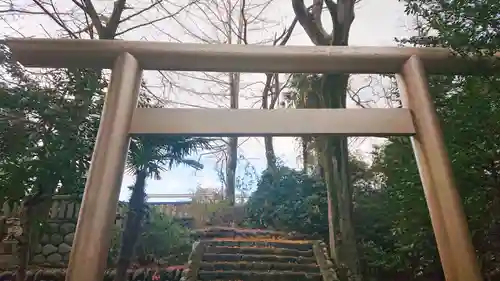 若宮神明社の鳥居