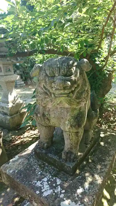 天神社の狛犬