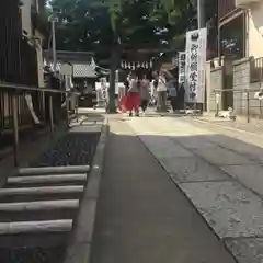 川越熊野神社の景色