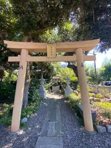 菊田神社の鳥居