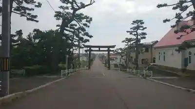 函館八幡宮の鳥居