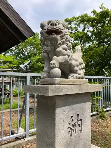 高島稲荷神社の狛犬