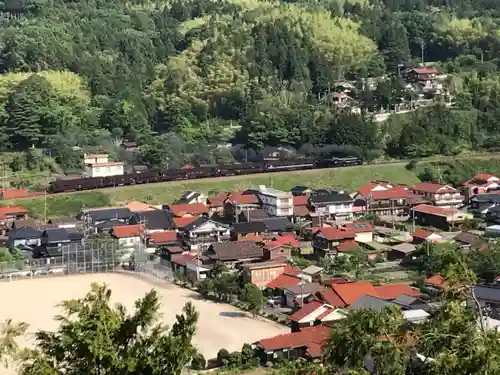 太皷谷稲成神社の景色