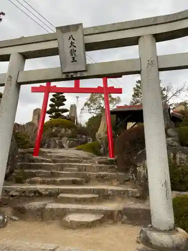 龍泉寺の鳥居