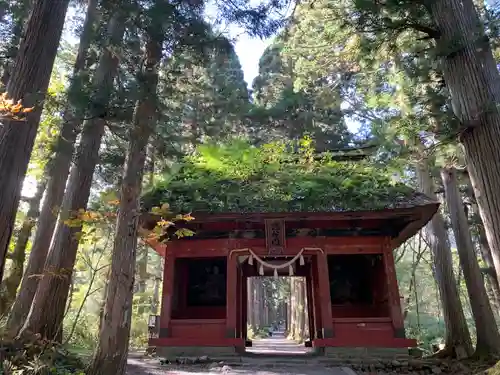 戸隠神社中社の山門