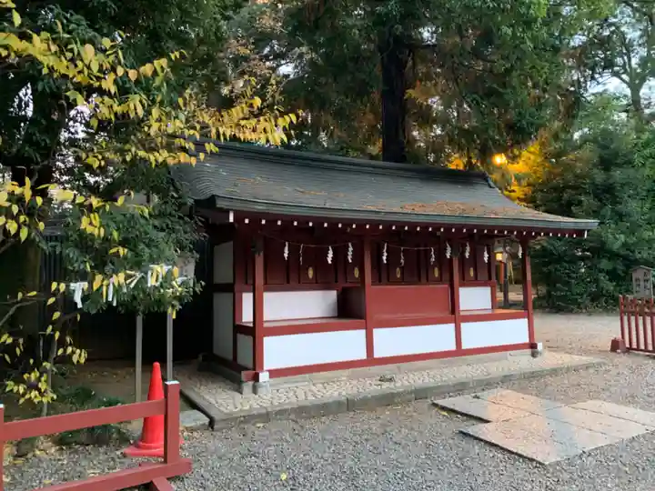 武蔵一宮氷川神社の末社・摂社