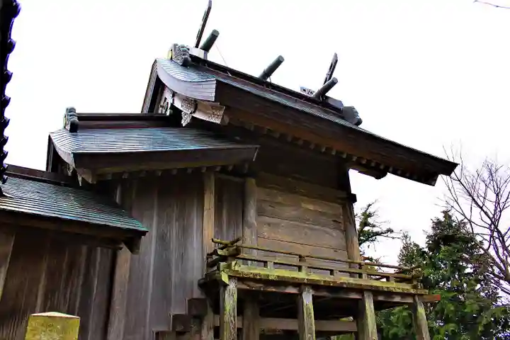 大野津神社の本殿・本堂