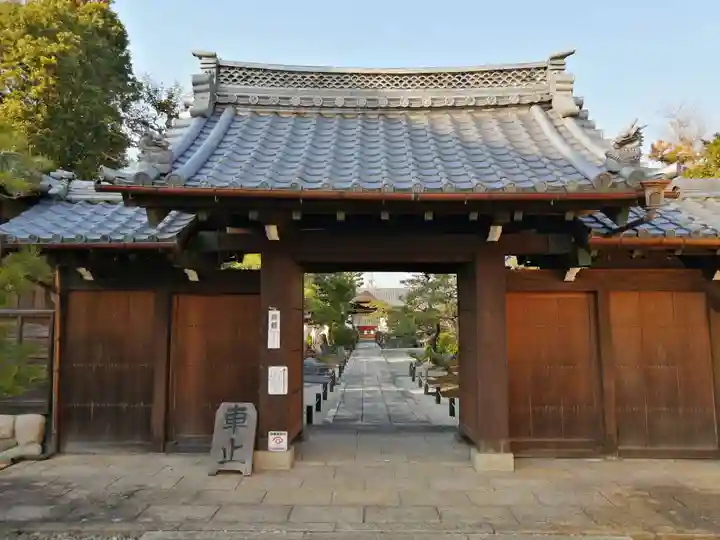 崇福寺の山門・神門