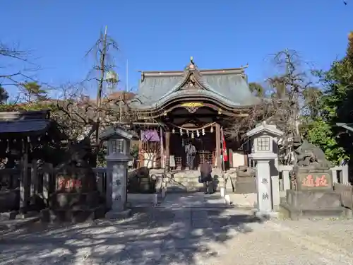 牛天神北野神社の本殿・本堂