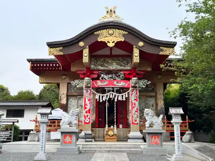 加波山神社真壁拝殿(茨城県)