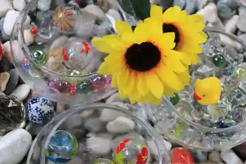 阿久津「田村神社」（郡山市阿久津町）旧社名：伊豆箱根三嶋三社の手水舎