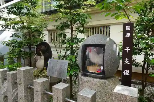 露天神社（お初天神）の狛犬