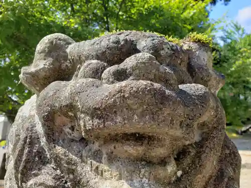 下梨地主神社の狛犬