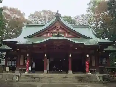 世田谷八幡宮の本殿・本堂