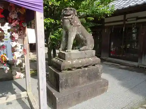 柳川総鎮守 日吉神社の狛犬