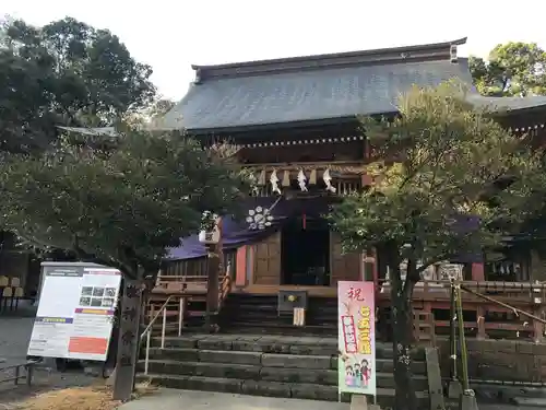 西岡神宮の本殿・本堂