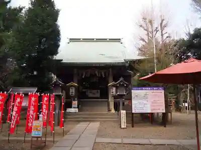 上目黒氷川神社の本殿・本堂