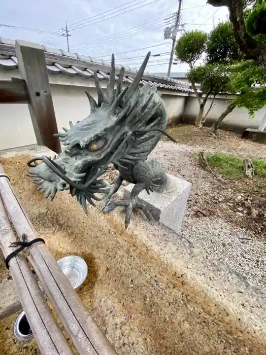 宮道神社の手水舎