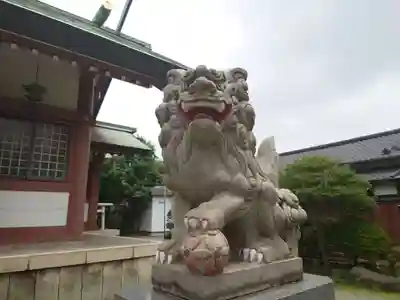 奥戸天祖神社の狛犬