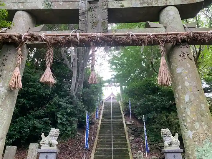 天手長男神社の鳥居