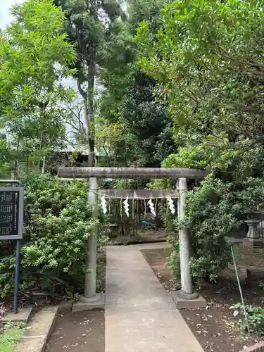 鳩森八幡神社の末社