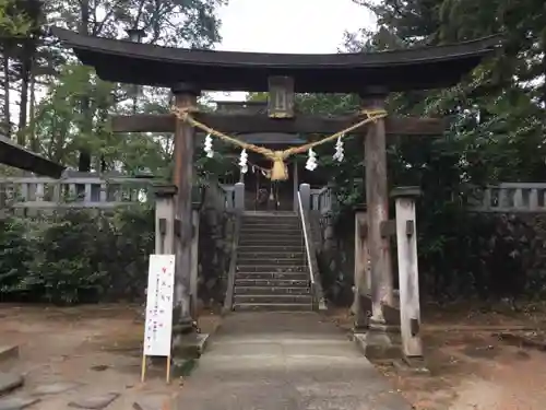 立野神社の鳥居