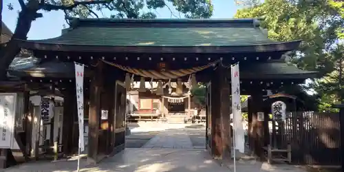 葛飾八幡宮の山門