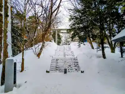 東神楽神社の鳥居