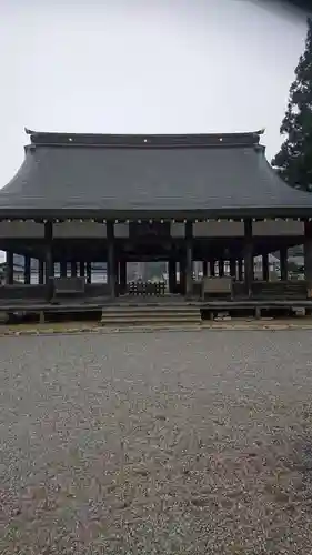 飛驒一宮水無神社の本殿・本堂