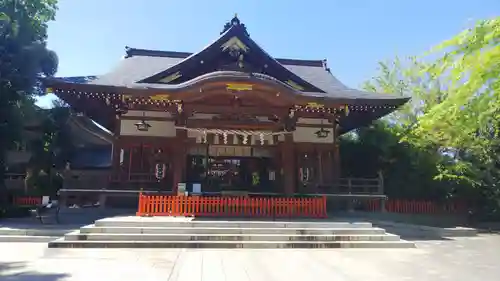 道野辺八幡宮の本殿