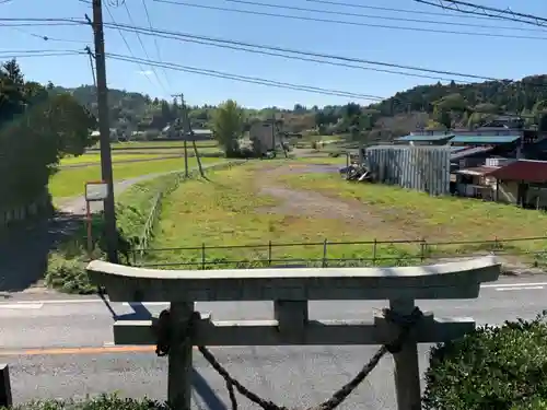 富士浅間神社の鳥居