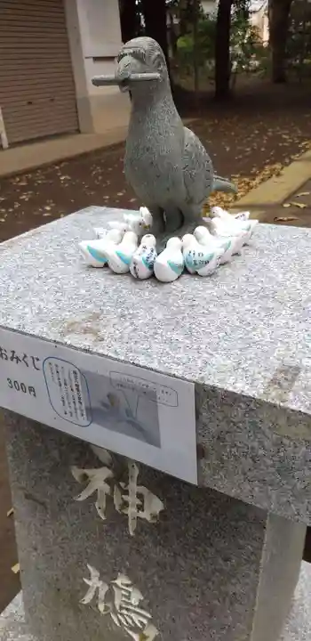 鶴嶺八幡宮の狛犬