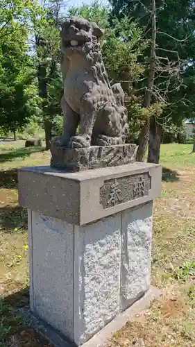 新十津川神社の狛犬